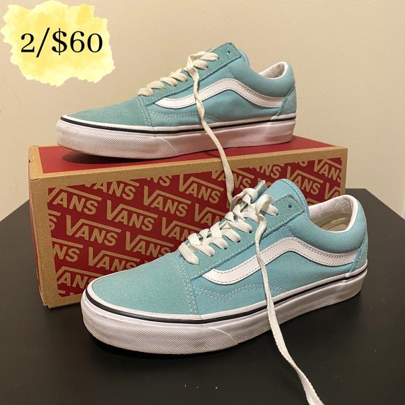 Vans Shoes - Aqua Haze Old Skool Vans